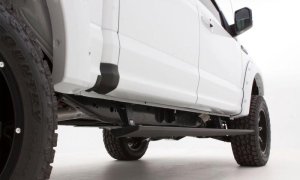 Ford F-150 Rocker Panels - Husky Liners - Trail Armor - Matte Black - `21-`25